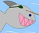 Sharky Coloring Game