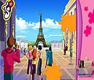 Totally Spies Puzzle - Eiffel Tower