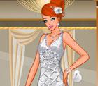 Silver Bride Dress Up Game 