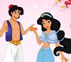 Aladdin and Jasmin 