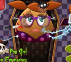 Pou Girl Halloween Emergency