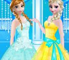 Elsa And Anna Prom Makeover - Frozen games 