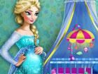 Pregnant Elsa Maternity Deco - Frozen games 