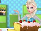 Elsa Cooking Pound Cake