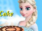 Elsa Brownie Cake