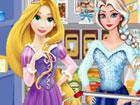 Elsa And Rapunzel Shopping